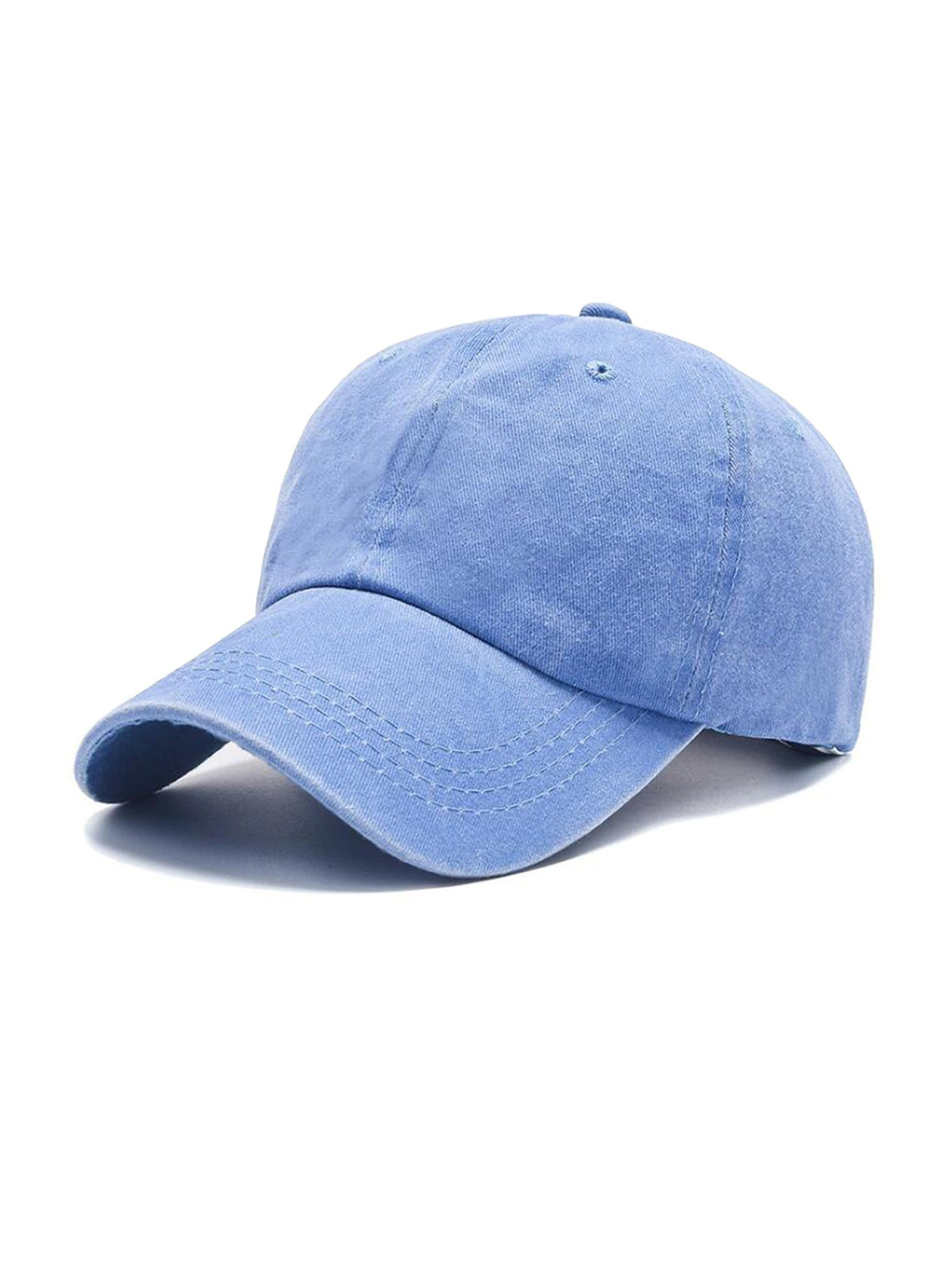 Baseball Cap Golf Dad Hat Adjustable Original | Sky Blue(Washed) | Size OS